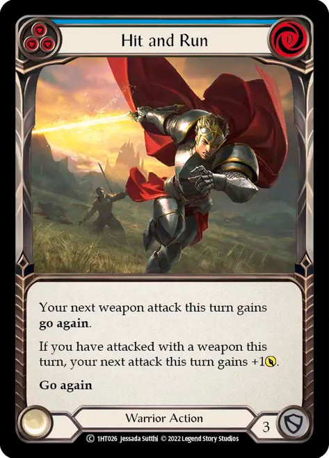 Hit and Run (Blue)
Dorinthea Blitz Deck
Single
Flesh and Blood