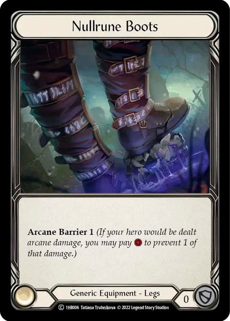 Nullrune Boots
Bravo Blitz Deck
Single
Flesh and Blood