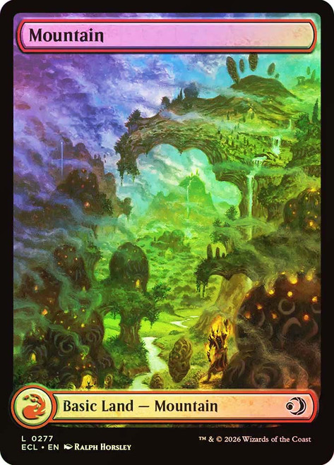 Mountain (#277)
Lorwyn Eclipsed
Single
Magic: The Gathering