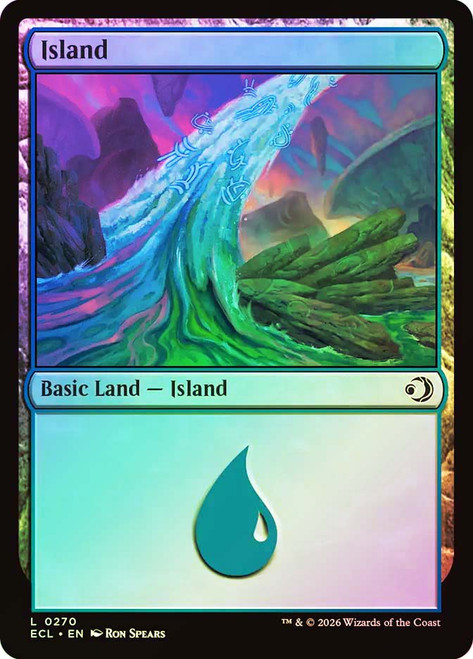 Island (#270)
Lorwyn Eclipsed
Single
Magic: The Gathering