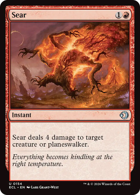 Sear
Lorwyn Eclipsed
Single
Magic: The Gathering