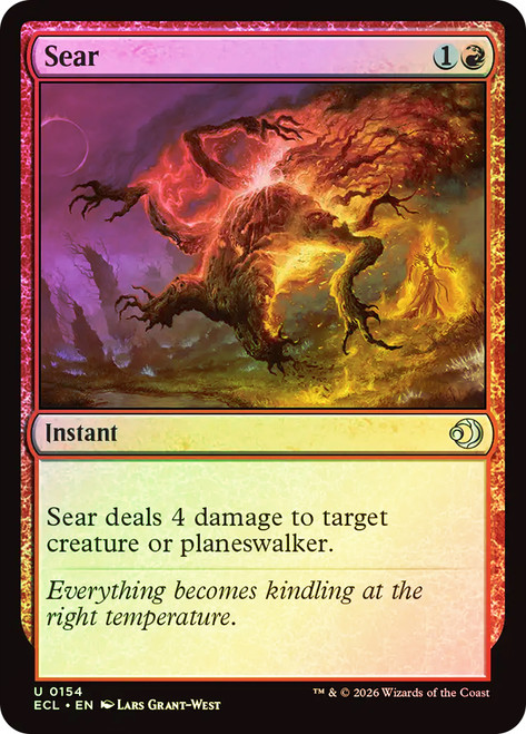 Sear
Lorwyn Eclipsed
Single
Magic: The Gathering