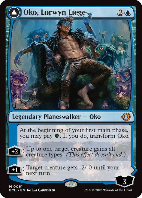 Oko, Lorwyn Liege // Oko, Shadowmoor Scion | Lorwyn Eclipsed