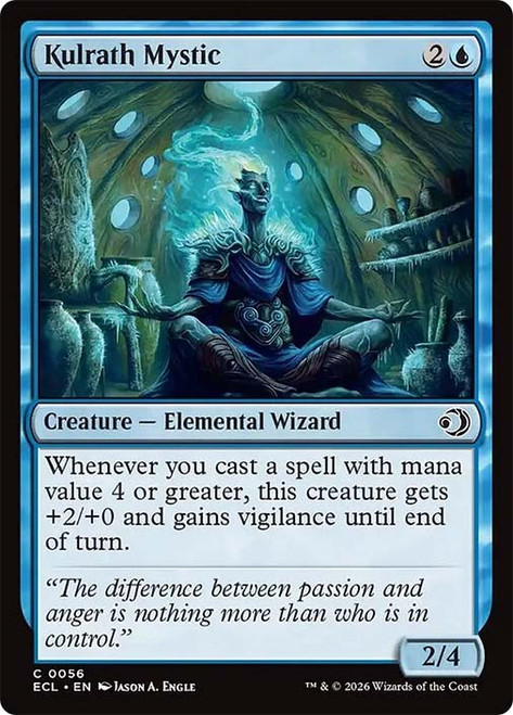 Kulrath Mystic
Lorwyn Eclipsed
Single
Magic: The Gathering