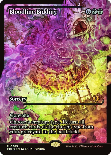 Bloodline Bidding
Lorwyn Eclipsed
Single
Magic: The Gathering