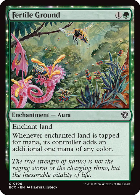 Fertile Ground
Lorwyn Eclipsed Commander
Single
Magic: The Gathering