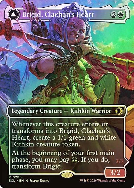 Brigid, Clachan's Heart // Brigid, Doun's Mind | Lorwyn Eclipsed