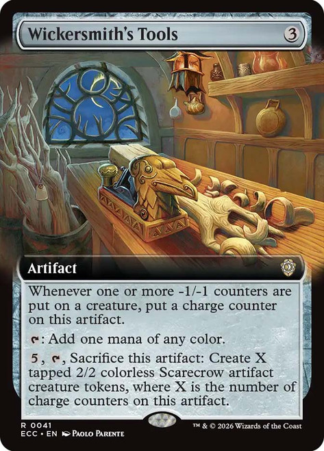 Wickersmith's Tools
Lorwyn Eclipsed Commander
Single
Magic: The Gathering