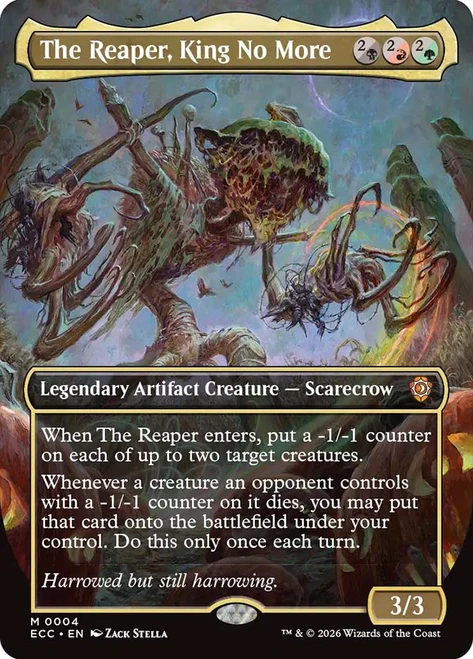 The Reaper, King No More
Lorwyn Eclipsed Commander
Single
Magic: The Gathering
