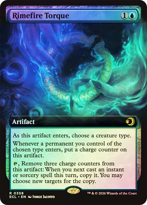 Rimefire Torque
Lorwyn Eclipsed
Single
Magic: The Gathering