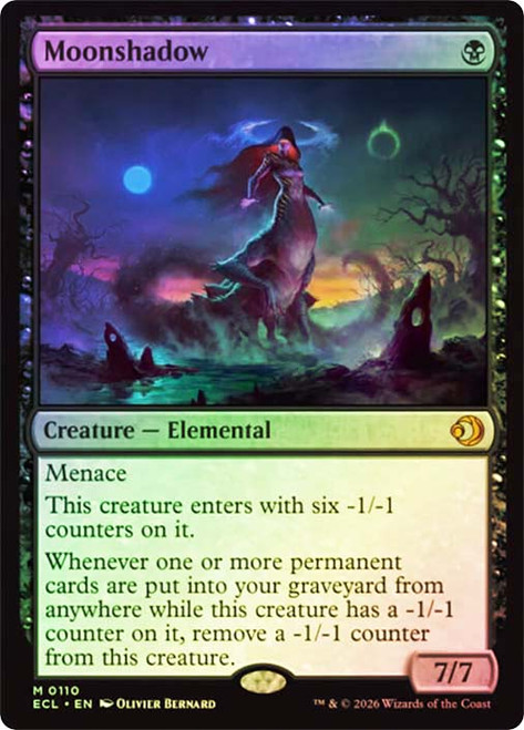 Moonshadow
Lorwyn Eclipsed
Single
Magic: The Gathering