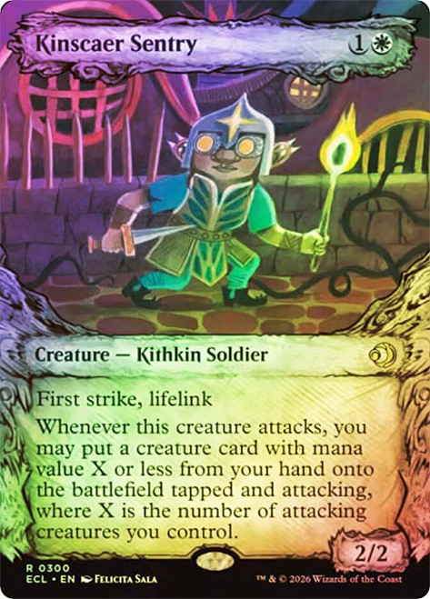 Kinscaer Sentry
Lorwyn Eclipsed
Single
Magic: The Gathering