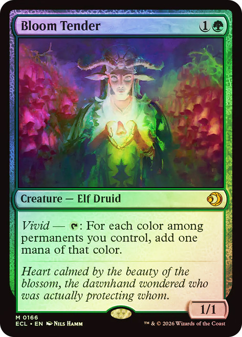 Bloom Tender
Lorwyn Eclipsed
Single
Magic: The Gathering
