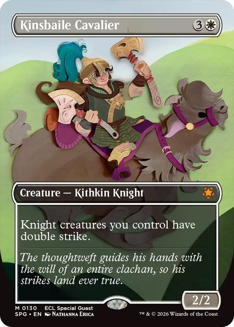 Kinsbaile Cavalier
Special Guests
Single
Magic: The Gathering