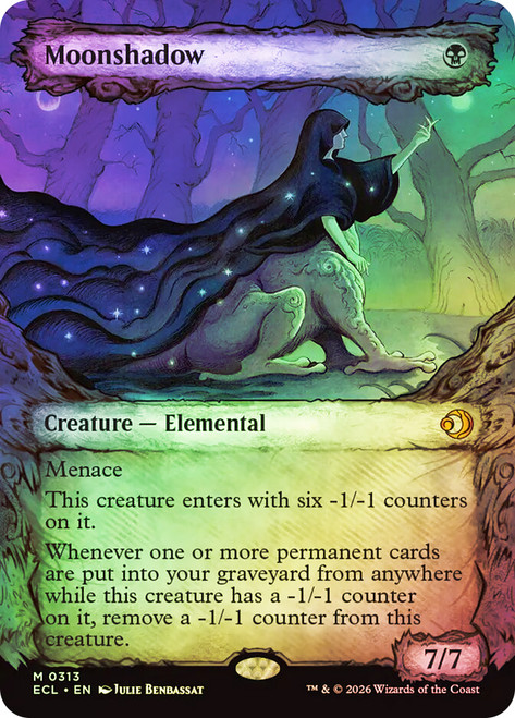 Moonshadow
Lorwyn Eclipsed
Single
Magic: The Gathering