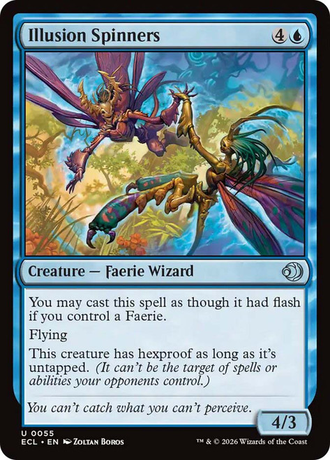 Illusion Spinners
Lorwyn Eclipsed
Single
Magic: The Gathering