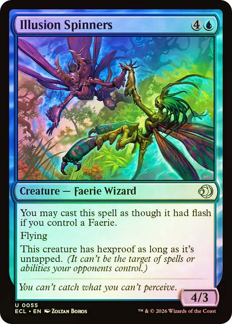 Illusion Spinners
Lorwyn Eclipsed
Single
Magic: The Gathering