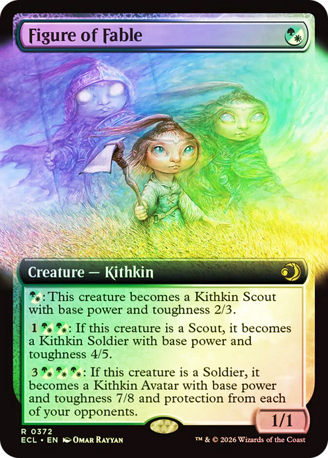 Figure of Fable
Lorwyn Eclipsed
Single
Magic: The Gathering