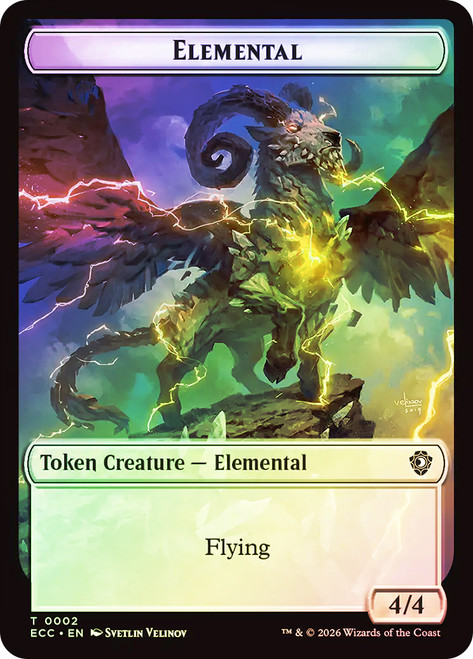 Elemental Token} // {Plant Token} | Lorwyn Eclipsed Commander