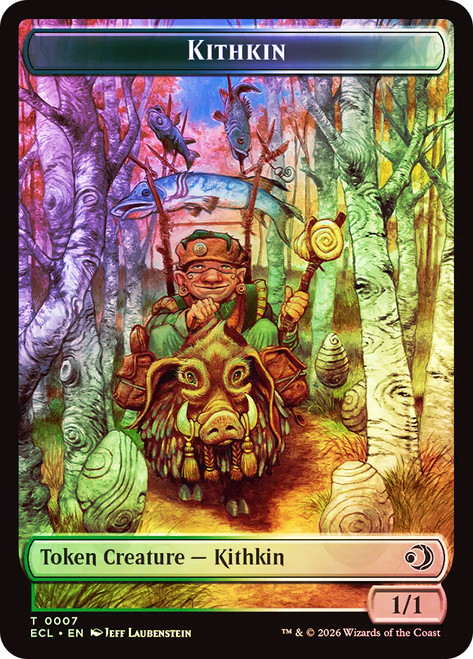 {Kithkin Token} // {Treasure Token}
Lorwyn Eclipsed
Single
Magic: The Gathering
