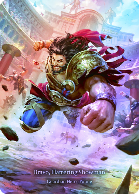 Bravo, Flattering Showman (Skirmish) | Promotional Cards | Star