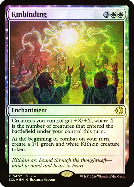 Kinbinding (Bundle)
Promo
Single
Magic: The Gathering