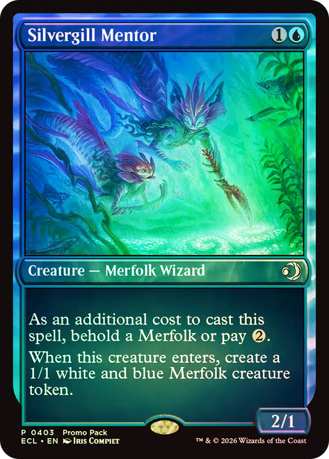 Silvergill Mentor (Promo Pack) (Lorywn Eclipsed)
Promo
Single
Magic: The Gathering