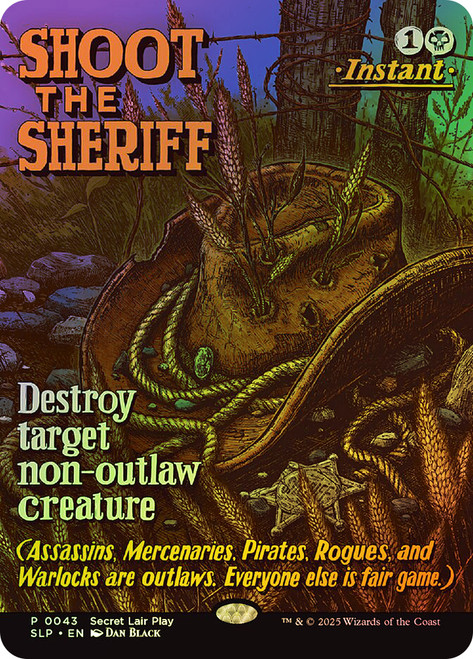 MTG 幽霊による庇護　Shoot the Sheriff 2枚セット　プロモ Shoot the Sheriff (Secret Lair Play) | Secret Lair Drop | Star