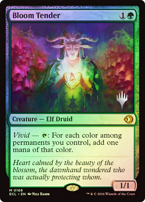 Bloom Tender (Promo Pack) (Lorwyn Eclipsed)
Promo
Single
Magic: The Gathering