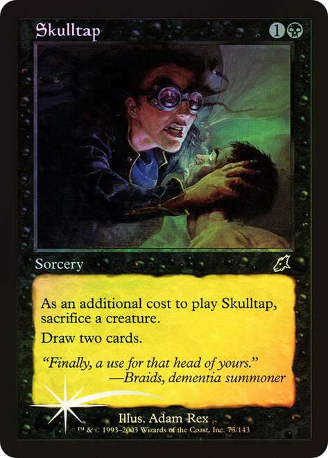 Skulltap\nScourge\nSingle\nMagic The Gathering