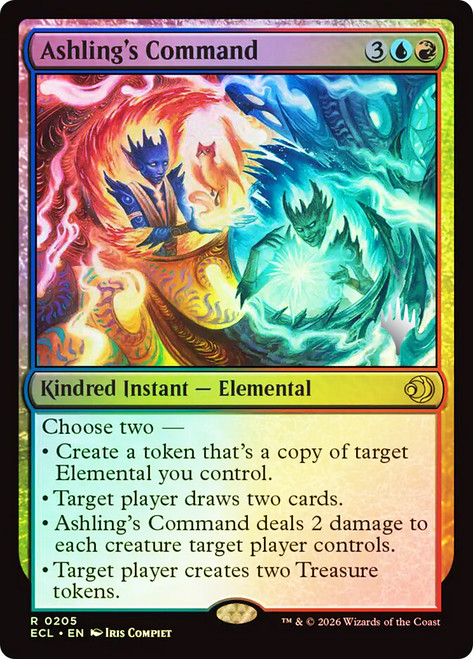 Ashling's Command (Promo Pack) (Lorwyn Eclipsed)
Promo
Single
Magic: The Gathering