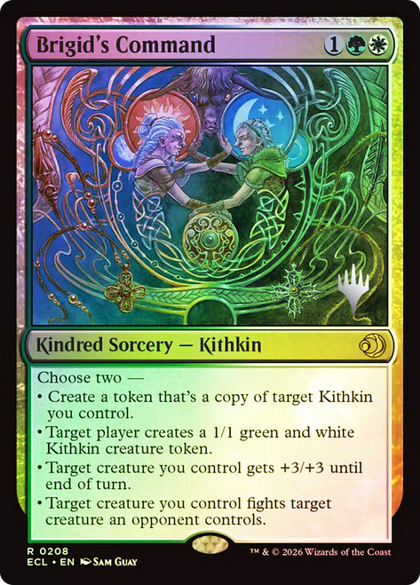 Brigid's Command (Promo Pack) (Lorwyn Eclipsed)
Promo
Single
Magic: The Gathering