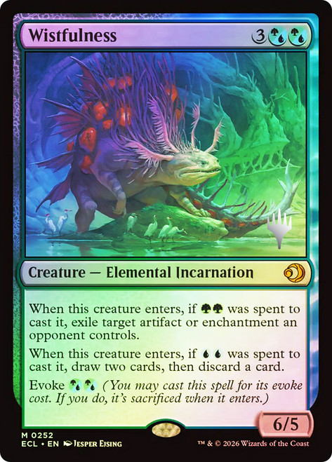 Wistfulness (Promo Pack) (Lorwyn Eclipsed)
Promo
Single
Magic: The Gathering