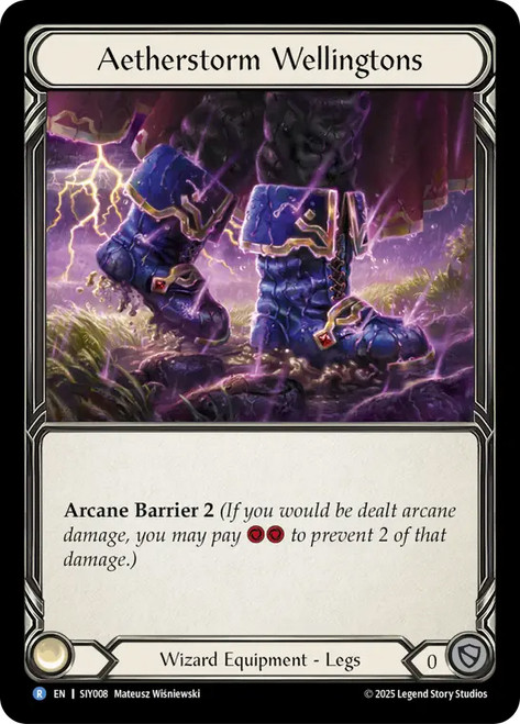 Aetherstorm Wellingtons
Iyslander Silver Age Deck
Single
Flesh and Blood
