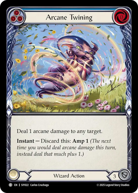 Arcane Twining (Blue)
Iyslander Silver Age Deck
Single
Flesh and Blood