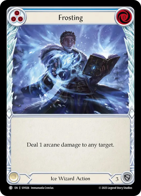 Frosting (Blue)
Iyslander Silver Age Deck
Single
Flesh and Blood