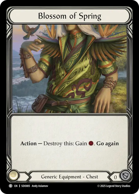 Blossom of Spring
Dorinthea Silver Age Deck
Single
Flesh and Blood