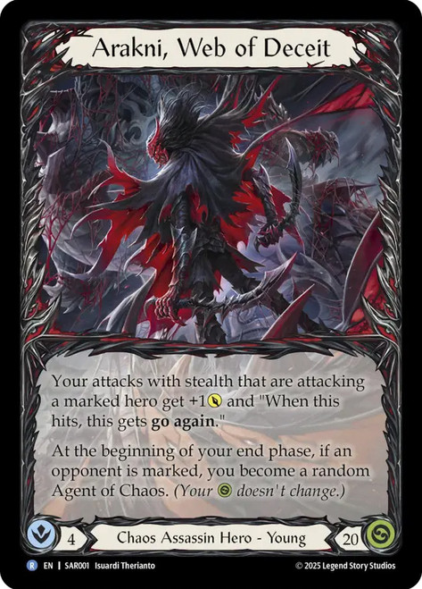 Arakni, 5L!p3d 7hRu 7h3 cR4X | Armory Deck: Arakni | Star City Games