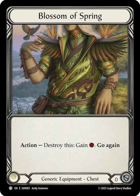 Blossom of Spring
Enigma Silver Age Deck
Single
Flesh and Blood