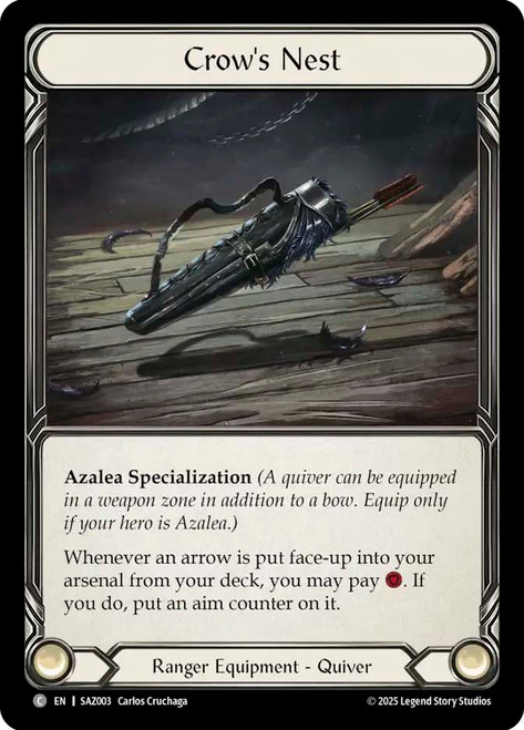 Crow's Nest
Azalea Silver Age Deck
Single
Flesh and Blood