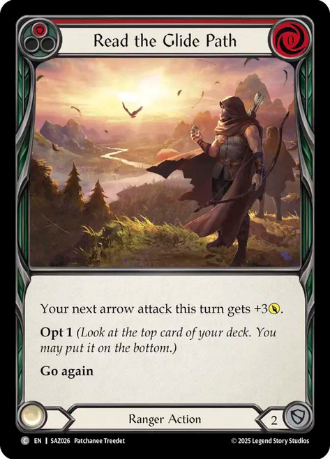 Read the Glide Path (Red)
Azalea Silver Age Deck
Single
Flesh and Blood