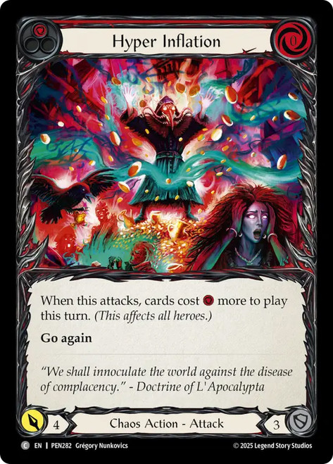 Hyper Inflation (Red)
Compendium of Rathe
Single
Flesh and Blood