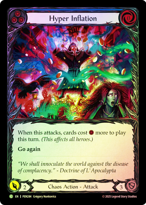 Hyper Inflation (Blue)
Compendium of Rathe
Single
Flesh and Blood