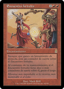 Chance Encounter
Odyssey - Spanish
Single
Magic The Gathering