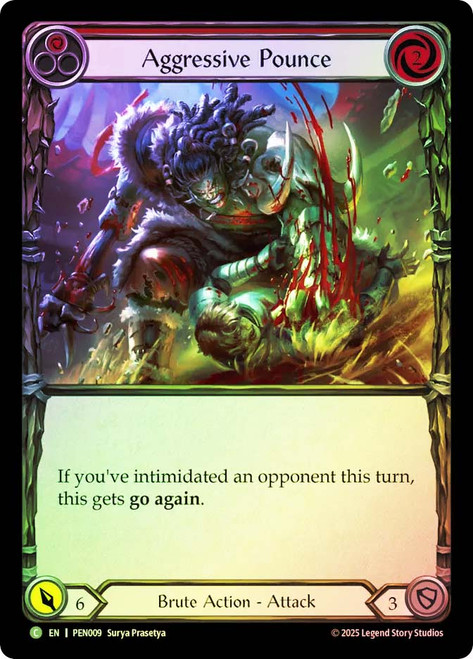 Aggressive Pounce (Red) | Compendium of Rathe | Star City Games