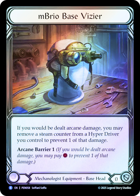 mBrio Base Vizier
Compendium of Rathe
Single
Flesh and Blood