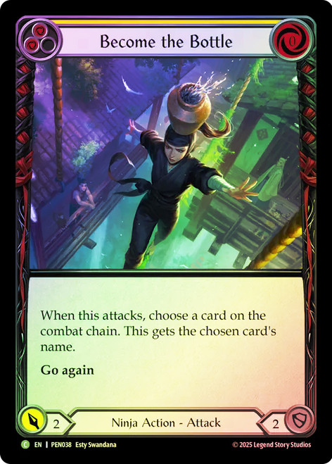 Become the Bottle (Yellow)
Compendium of Rathe
Single
Flesh and Blood