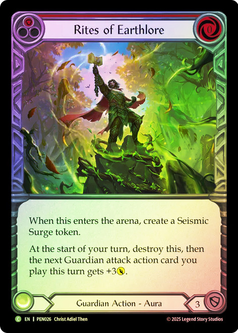 Rites of Earthlore (Red)
Compendium of Rathe
Single
Flesh and Blood