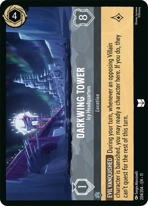Darkwing Tower - Icy Headquarters
Winterspell
Single
Lorcana