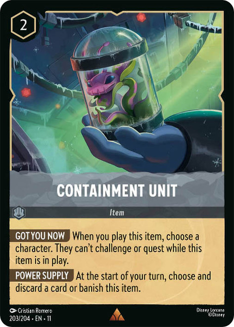 Containment Unit
Winterspell
Single
Lorcana